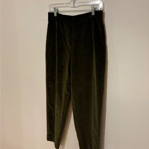 Liz Claiborne Men's Dark Olive Corduroy Pants